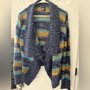 Colorful cardigan sweater